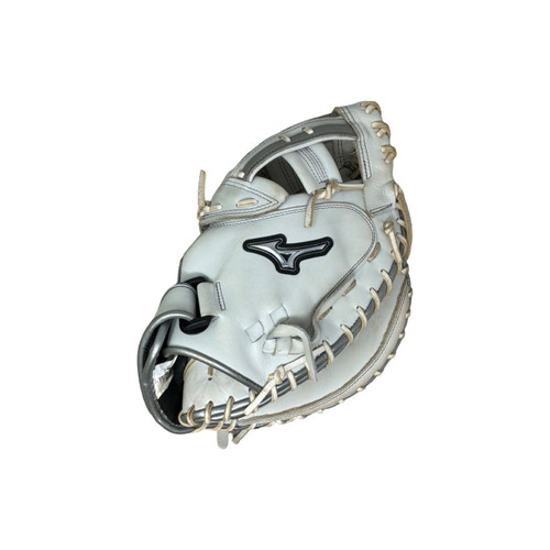 Vist Large View of Product Image Which is Used Mizuno GXS 50MVPS BB/SB Catchers RH Throw White 34" FAST PITCH