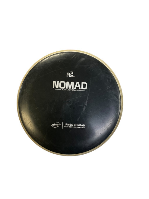 Vist Large View of Product Image Which is Used MVP R2 NEUTRON NOMAD Disc Golf Putter Black 172g