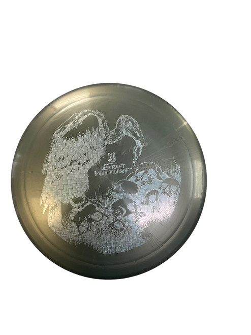Vist Large View of Product Image Which is Used Discraft BIG Z VULTURE Disc Golf Driver Grey 174g