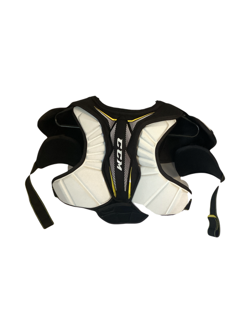 Vist Large View of Product Image Which is Used CCM TACKS 9060 Junior Shoulder Pads LG