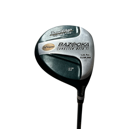 Vist Large View of Product Image Which is Used Tour Edge BAZOOKA Mens Golf Driver Right Hand 11.0 Degree