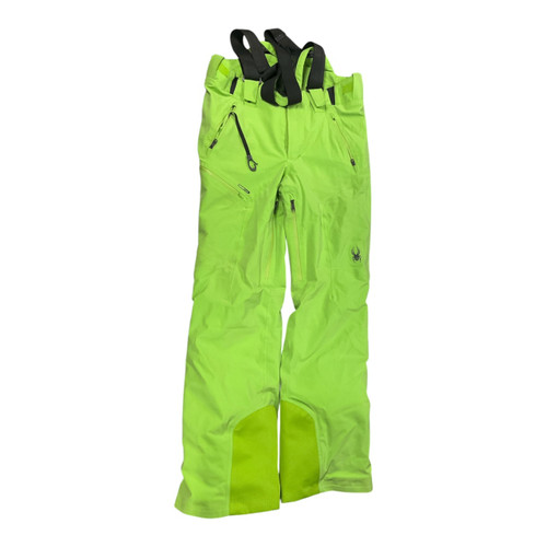 Vist Large View of Product Image Which is Used Spyder Snow Bibs M Green SM