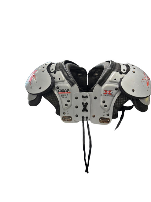 Vist Large View of Product Image Which is Used Pro-Tec GEAR X2 AIR FB Shoulder Pads Grey SM