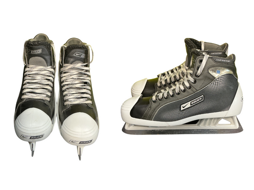 Vist Large View of Product Image Which is Used Bauer NIKE ONE55 Senior Goalie Skate Senior 11.5