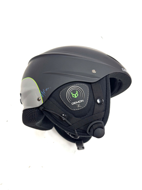 Vist Large View of Product Image Which is Used Demon Snowsport Helmet Adult Black XL