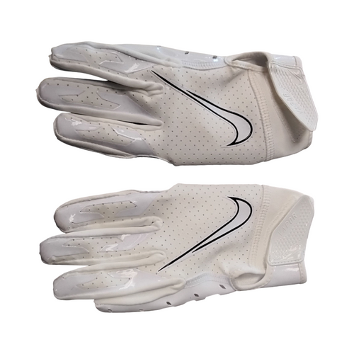Vist Large View of Product Image Which is Used Nike VAPOR FB Gloves White SM