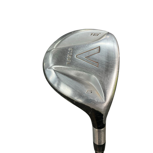 Vist Large View of Product Image Which is Used Taylormade V STEEL Mens Fairway Wood RH 5 Wood
