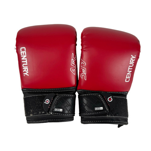 Vist Large View of Product Image Which is Used Century BRAVE Training Gloves Red S/M