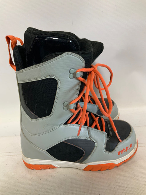 Vist Large View of Product Image Which is Used ThirtyTwo EXIT Mens Snowboard Boots Charcoal And Orange Senior 9