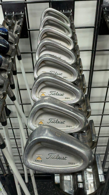 Vist Large View of Product Image Which is Used Titleist DCI Mens Iron Set RH 3I-PW