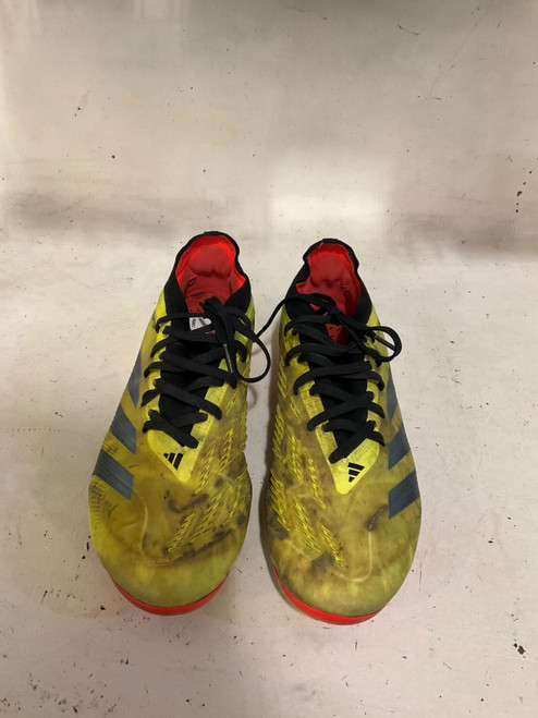 Vist Large View of Product Image Which is Used Adidas Soccer Cleats Yellow Senior 9