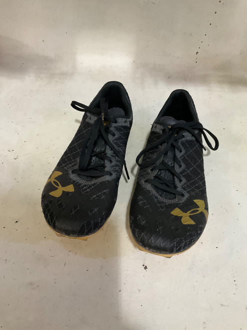 Vist Large View of Product Image Which is Used Under Armour Track & Field Cleats Adult Black Senior 9