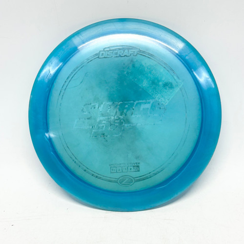 Vist Large View of Product Image Which is Used Discraft SURGE SS Z LINE Disc Golf Driver Royal Blue 178g