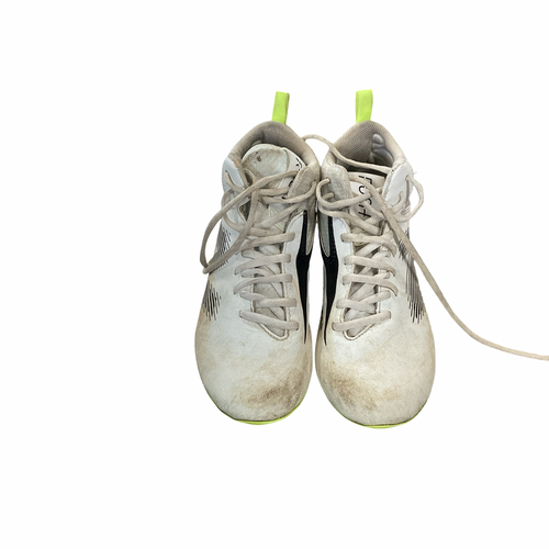 Vist Large View of Product Image Which is Used New Balance LAX Cleats Boys White Junior 05