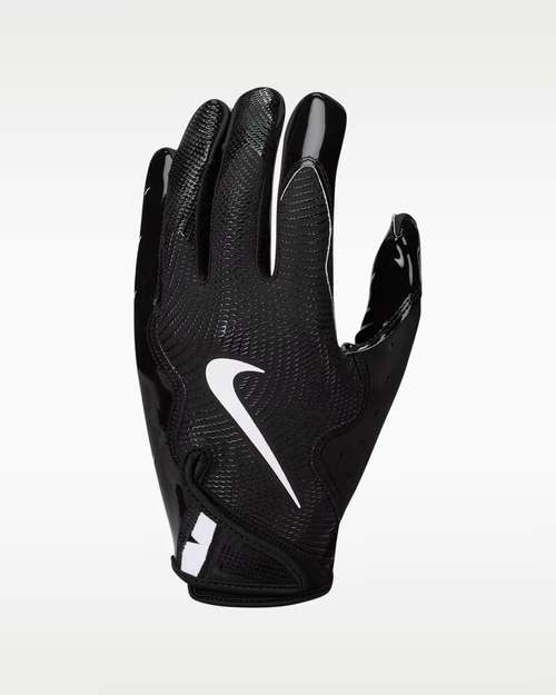 Vist Large View of Product Image Which is New NIKE VAPOR  JET 8.0 FOOTBALL GLOVES YTH LG BK/BK