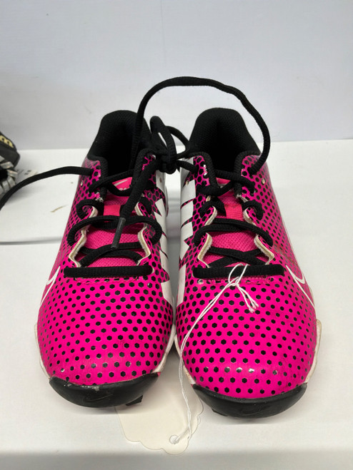 Vist Large View of Product Image Which is Used Nike DIAMOND BB/SB Cleats Pink Junior 01