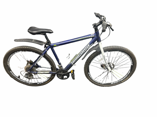 Vist Large View of Product Image Which is Used Mongoose IMPASSE 29 Mountain Bike Mens Royal Blue 48-52cm - 19-20" - LG Frame
