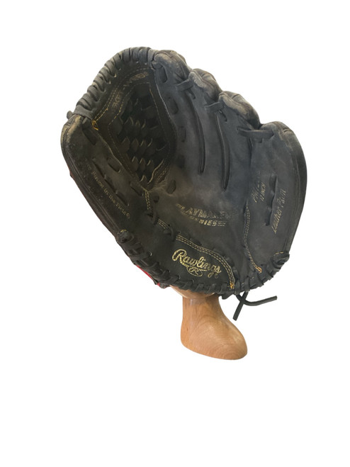 Vist Large View of Product Image Which is Used, Rawlings, PLAYMAKER SERIES, baseball, softball, Glove, right hand Throw, Black, 12"