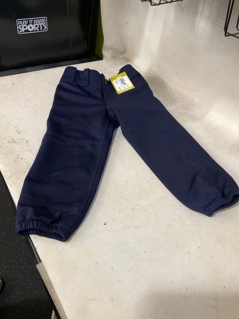 Vist Large View of Product Image Which is Used Mizuno BB PANTS BB/SB Pant Girls Navy Blue SM