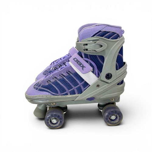 Vist Large View of Product Image Which is Used OBX ROLLER SKATES Senior Roller Quad Skates Purple Senior 5