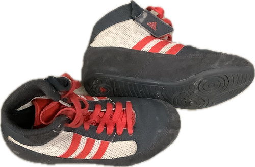 Vist Large View of Product Image Which is Used Adidas Wrestling Shoes Red Junior 01
