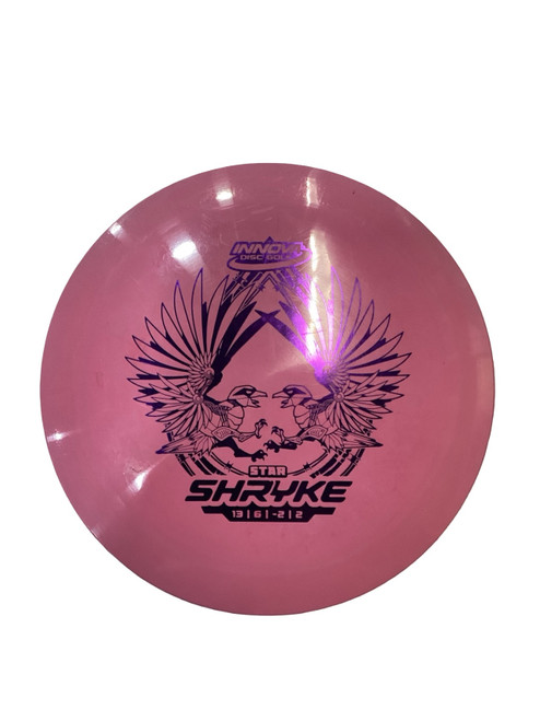 Vist Large View of Product Image Which is Used Innova SHYRKE Disc Golf Driver Pink