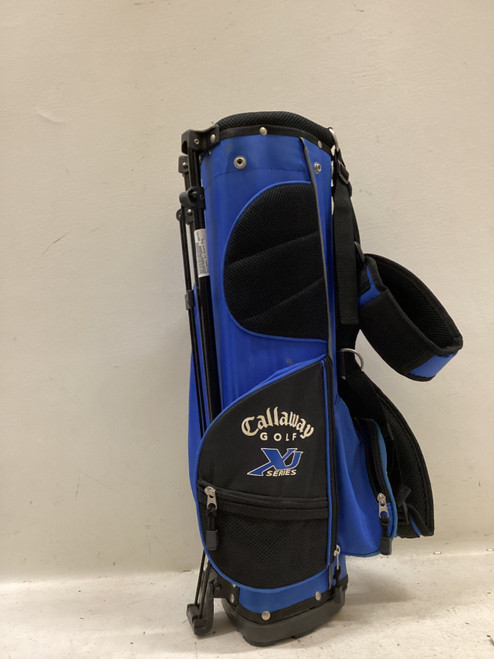 Vist Large View of Product Image Which is Used Callaway XJ Jr Stand Bag Royal Blue