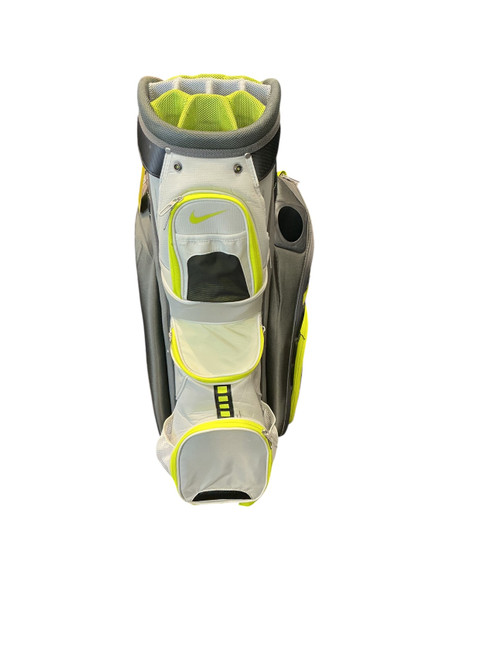 Vist Large View of Product Image Which is Used Nike E9 STAND ABG Mens Stand Bag Neon Green