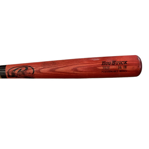 Vist Large View of Product Image Which is Used Rawlings BIG STICK 302F BB/SB Wood Bat 34"