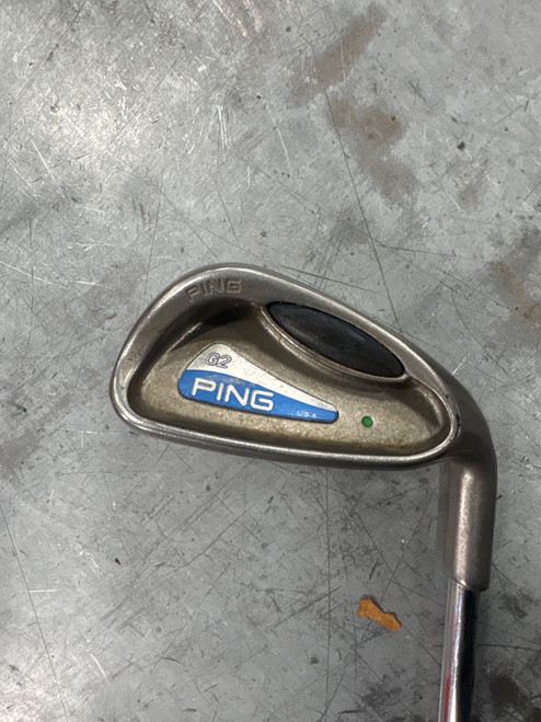 Vist Large View of Product Image Which is Used Ping G2 GREEN DOT Mens Individual Iron RH 8 Iron