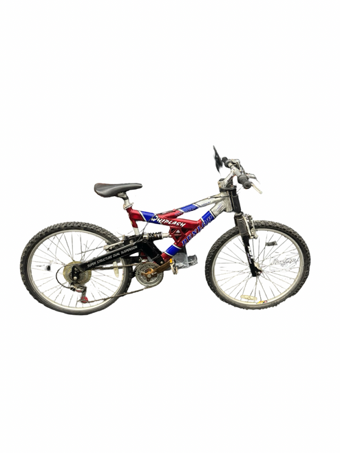 Vist Large View of Product Image Which is Used Dunlop WHIPLASH Mountain Bike Mens Grey 43-47cm - 17-18" - MD Frame