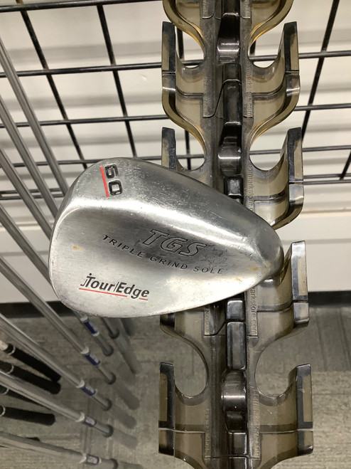 Vist Large View of Product Image Which is Used Tour Edge TGS Golf Wedge Mens RH 60 Degree