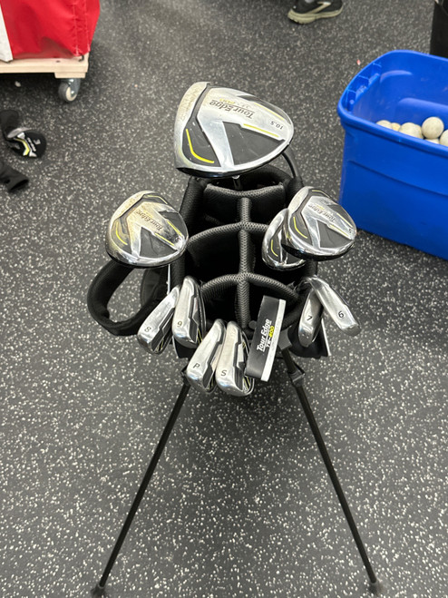 Vist Large View of Product Image Which is Used Tour Edge TE-200 Mens Package Set RH Black 12 Piece