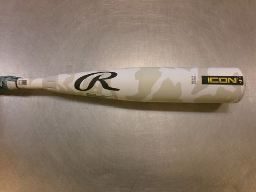 Vist Large View of Product Image Which is Used Rawlings ICON BB/SB USSSA 2 3/4 Bat 27"