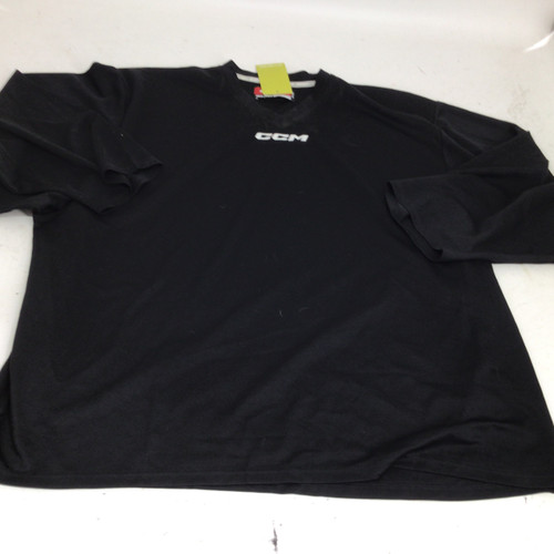 Vist Large View of Product Image Which is Used CCM GOALIE JERSEY TOP Goalie Jersey Top Black Senior