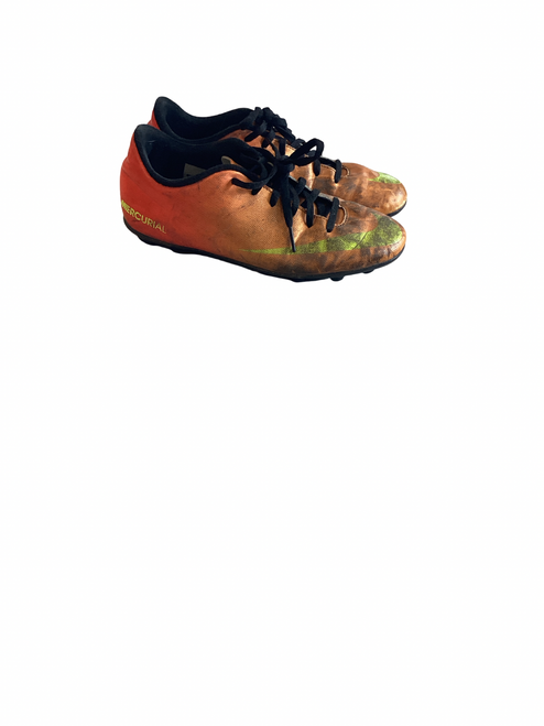 Vist Large View of Product Image Which is  Nike Soccer Cleats Orange Junior 05