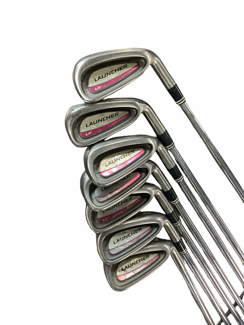 Vist Large View of Product Image Which is Used Cleveland LAUNCHER 4-PW Mens Iron Set RH 4I-PW