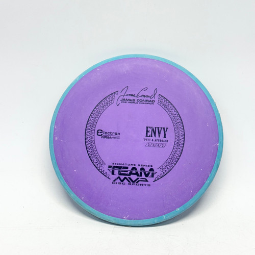 Vist Large View of Product Image Which is Used MVP ELECTRON ENVY FIRM Disc Golf Putter Purple 174g