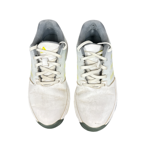 Vist Large View of Product Image Which is Used Adidas Jr Golf Shoes White Junior 02