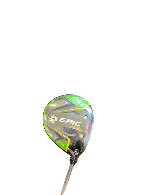 Vist Large View of Product Image Which is Used Callaway EPIC FLASH Mens Fairway Wood RH 3 Wood