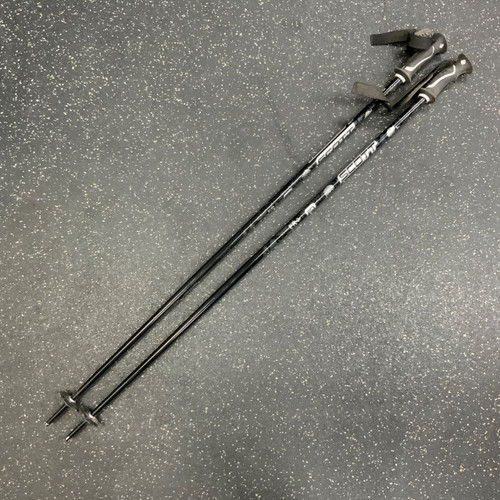 Vist Large View of Product Image Which is Used Scott Mens XC Ski Poles Black 115 cm / 46 in