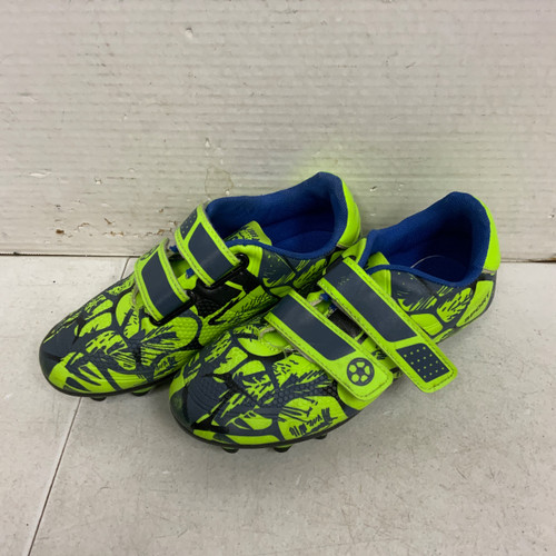 Vist Large View of Product Image Which is Used Soccer Cleats Green Junior 01.5