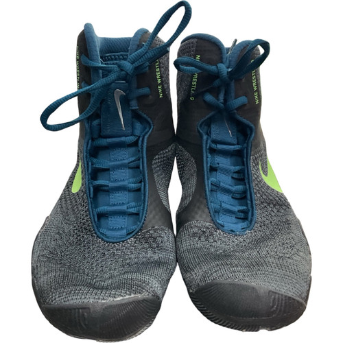 Vist Large View of Product Image Which is New Nike Wrestling Shoes Grey Senior 11