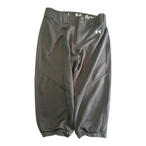 Vist Large View of Product Image Which is Used Under Armour BLACK KNICKER BB/SB Pant Mens Black LG