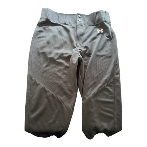 Vist Large View of Product Image Which is Used Under Armour BLACK KNICKER BB/SB Pant Mens Black LG