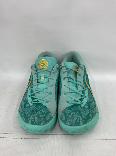 Vist Large View of Product Image Which is Used Puma Basketball Shoes M Royal Blue Senior 11.5