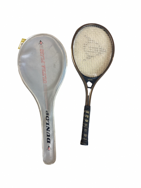 Vist Large View of Product Image Which is Dunlop ULTRA PLUS Adult Squash Racquet Black Unknown
