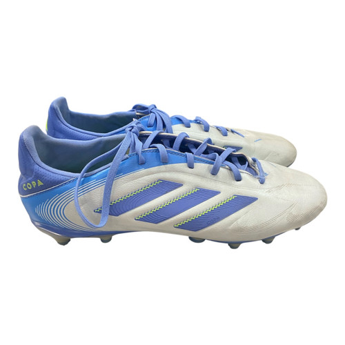 Vist Large View of Product Image Which is Used Adidas Soccer Cleats Carolina Blue Senior 10.5
