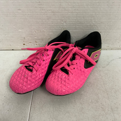 Vist Large View of Product Image Which is Used Lotto Soccer Cleats Pink Junior 01