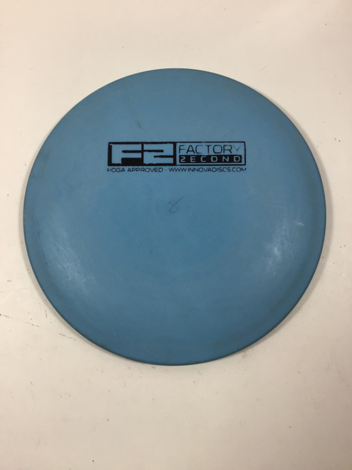 Vist Large View of Product Image Which is Used Innova DX PANTHER Disc Golf Mid Range Royal Blue 166g